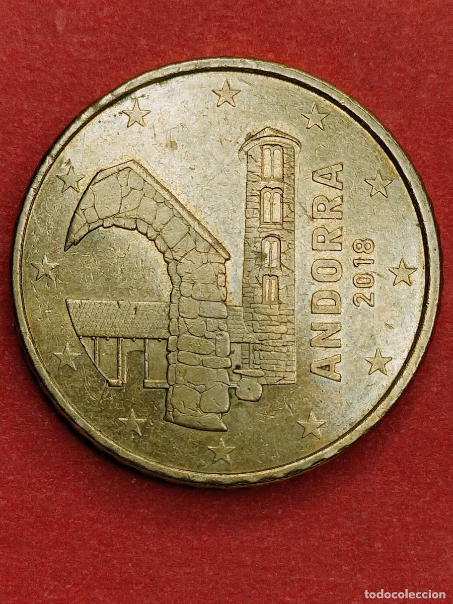 Euros: 10-03401-ANDORRA 50 cent &euro; - 2018 - Foto 1