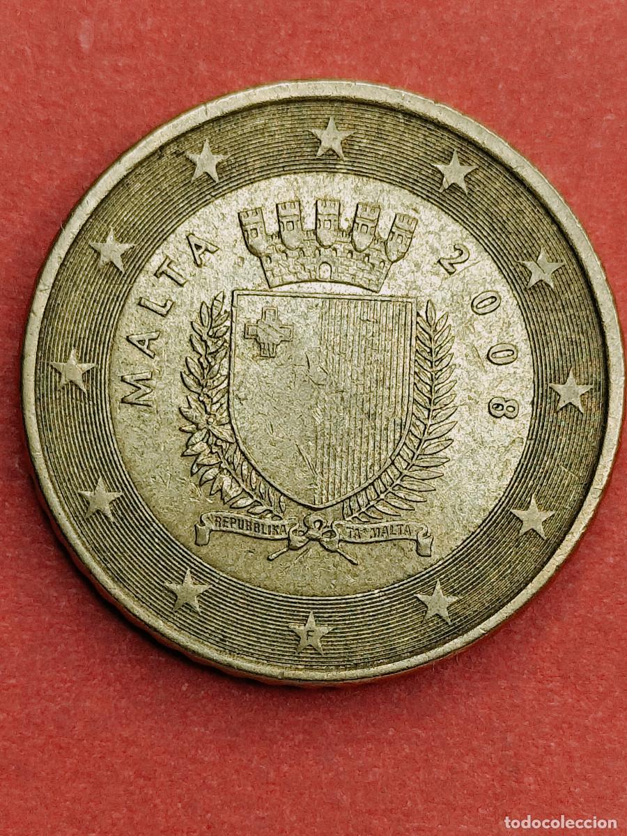 Euros: 10-03398-MALTA 50 cent &euro; - 2008 - Foto 1