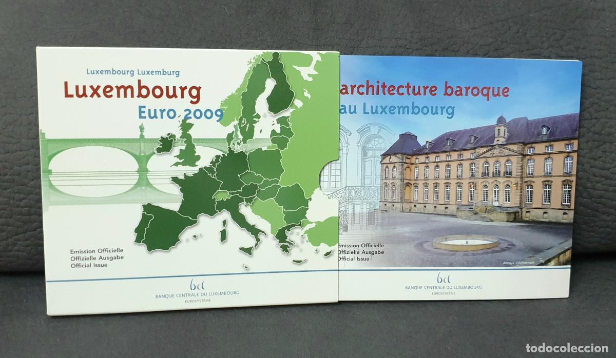 Euros: Luxemburgo 2009 cartera 10 monedas - Foto 1