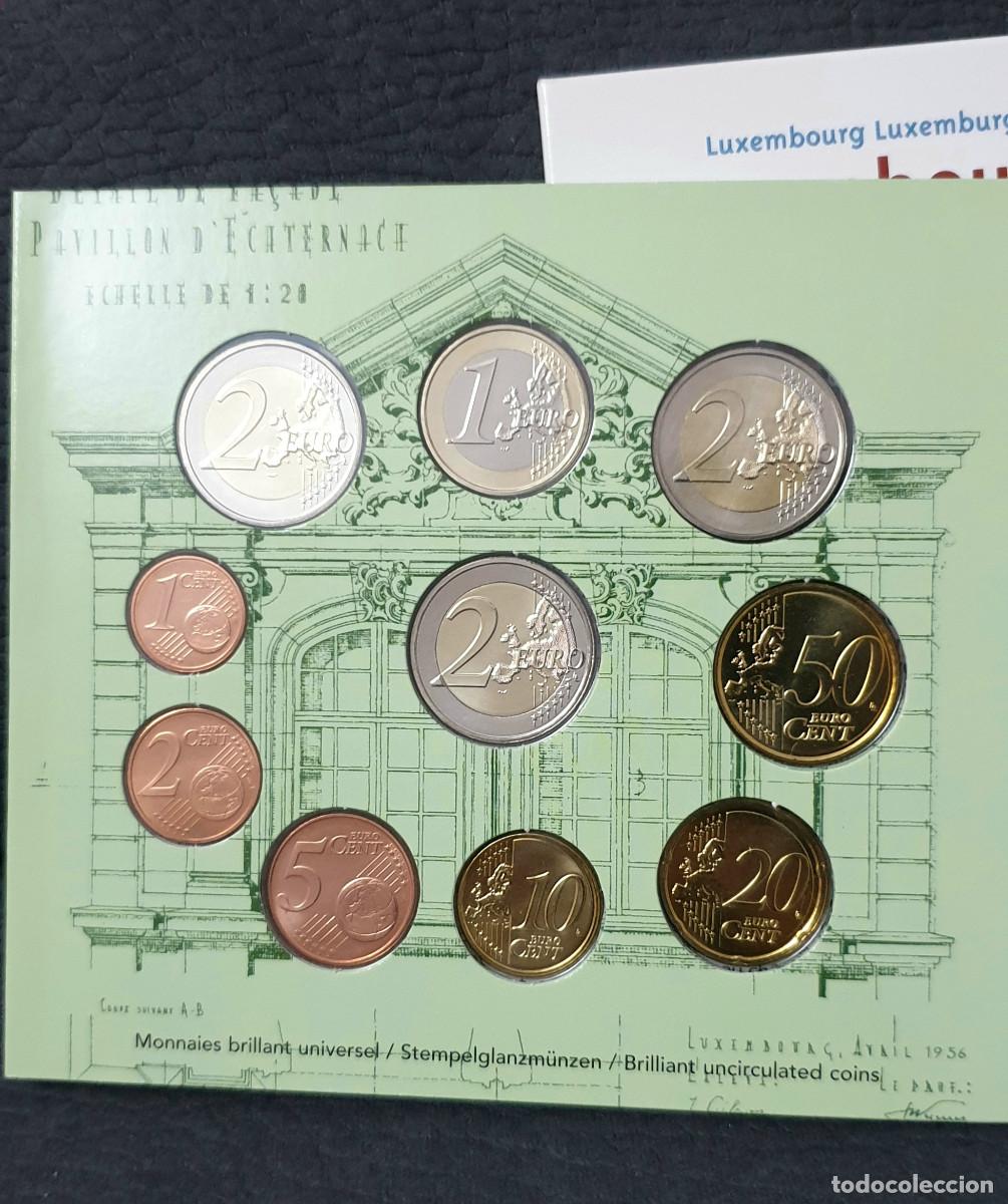 Euros: Luxemburgo 2009 cartera 10 monedas - Foto 4