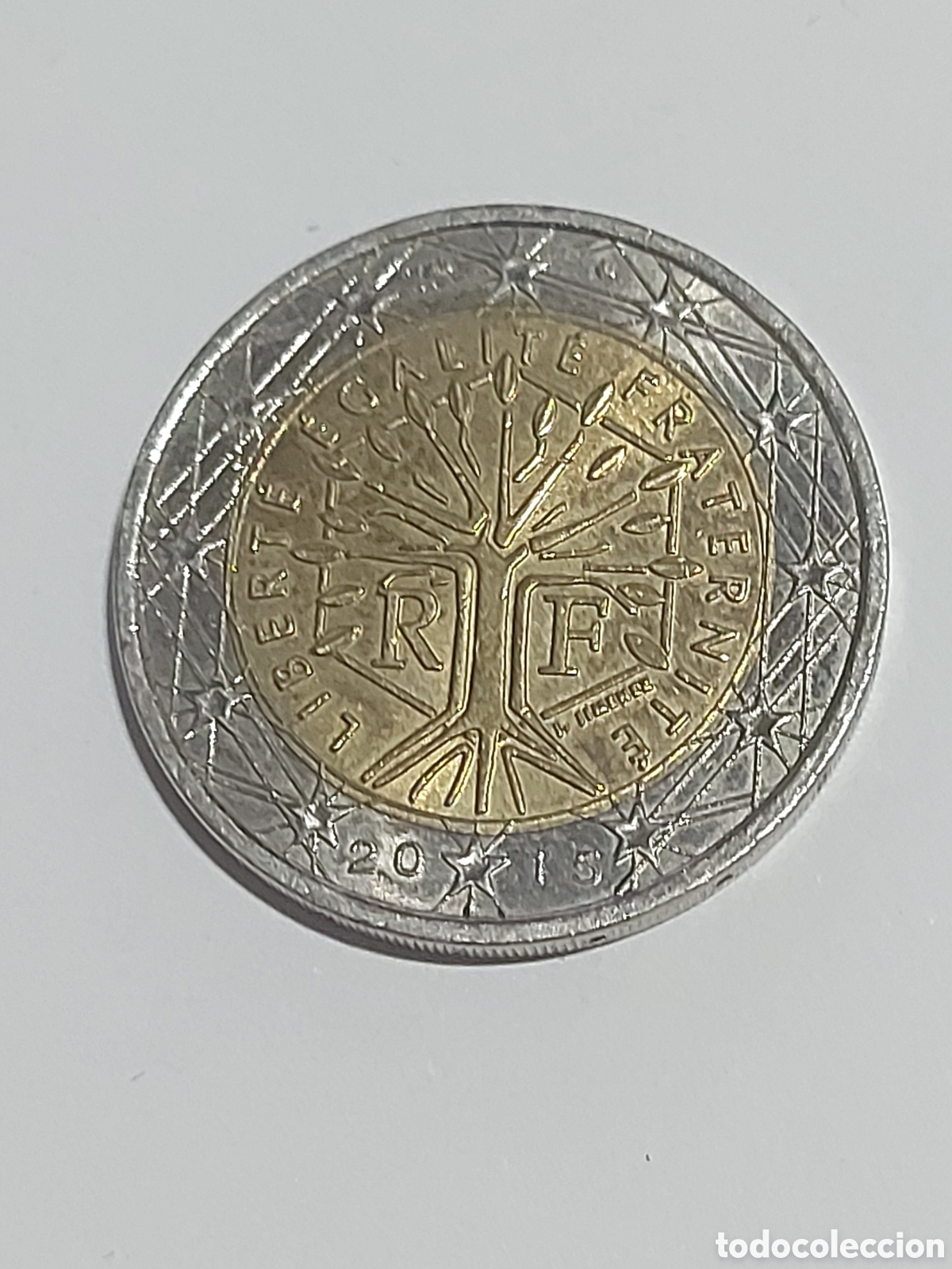 Euros: MONEDA FRANCIA 2 EURO 2015 - Foto 1