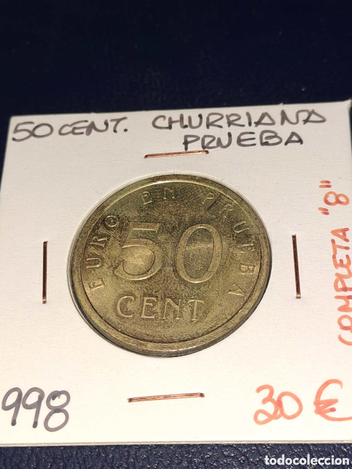 Euros: 50 CENTIMOS CHURRIANA - Foto 1