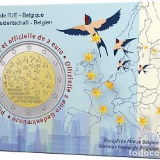 Euros: 2 EUROS BÉLGICA 2024 PRESIDENCIA BELGA DEL CONSEJO DE LA UNIÓN EUROPEA FRANCESA