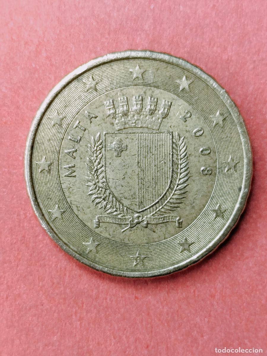 Euros: 10-03459-MALTA 10 cent &euro; - 2008 - Foto 1