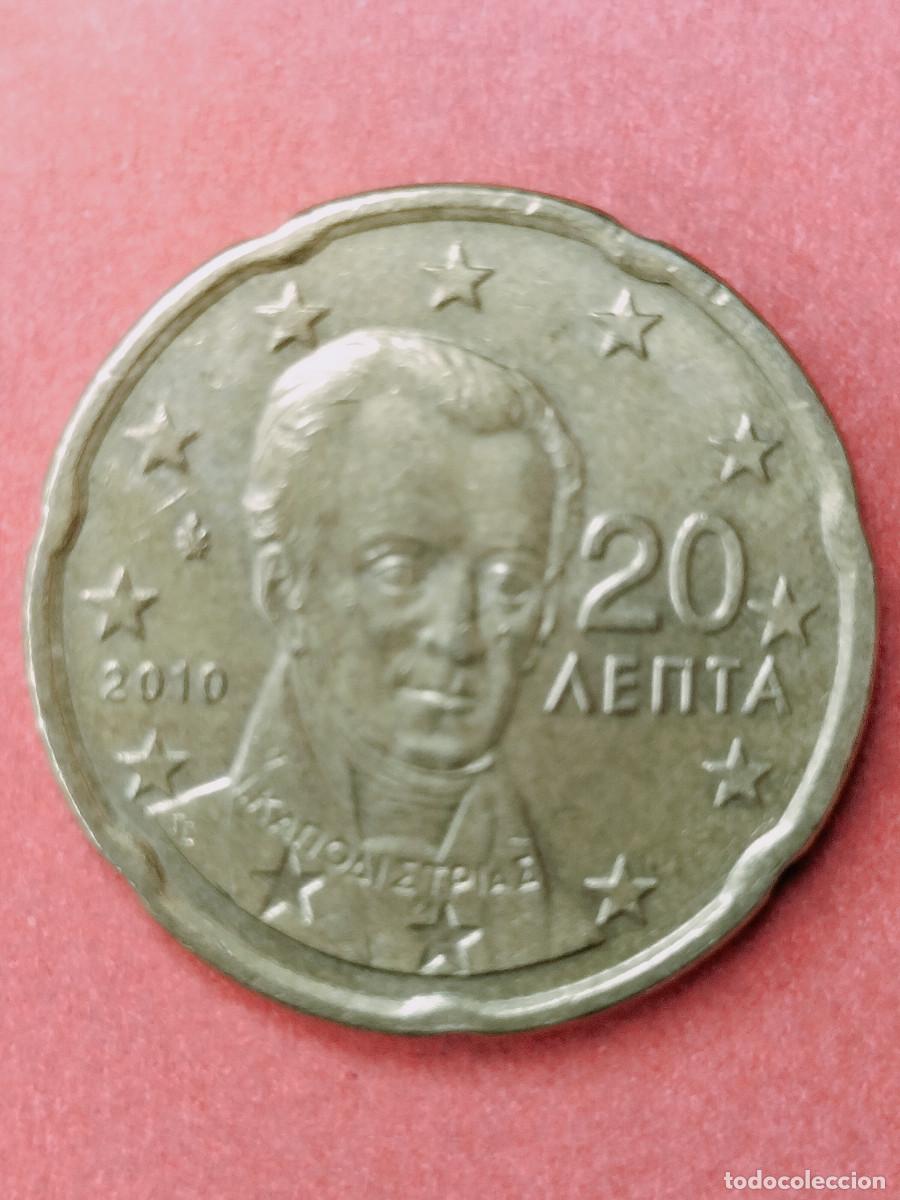 Euros: 10-03482-GRECIA 20 cent &euro; - 2010 - Foto 1