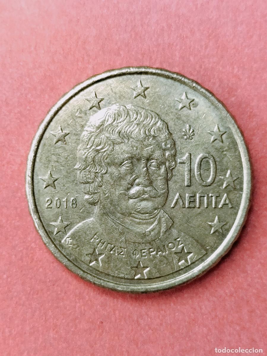 Euros: 10-03485-GRECIA 10 cent &euro; - 2018 - Foto 1