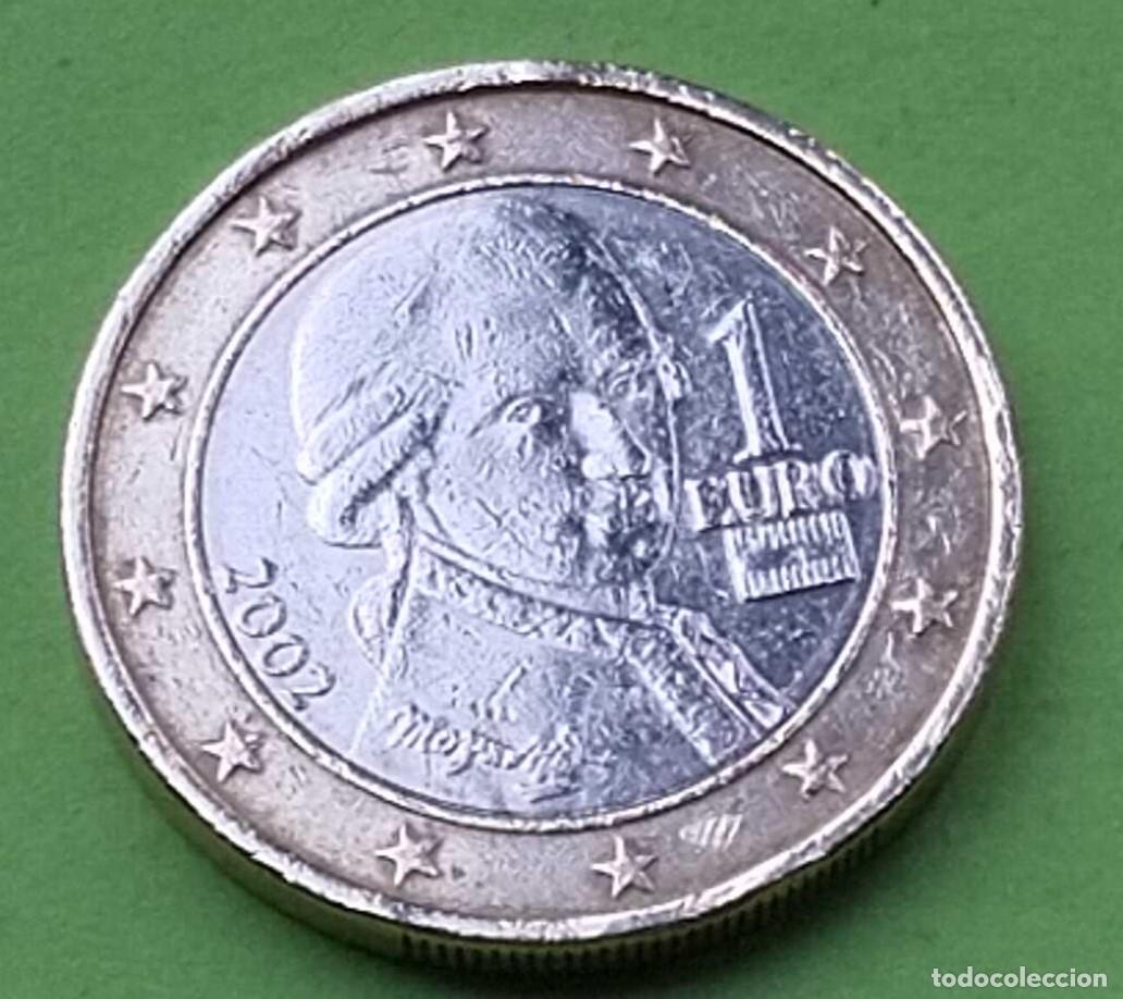 Euros: MONEDA 1 &euro; AUSTRIA 2002 (error de acu&ntilde;aci&oacute;n) - Foto 2