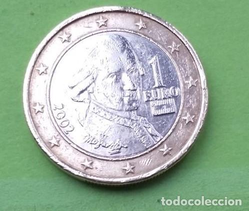 Euros: MONEDA 1 &euro; AUSTRIA 2002 (error de acu&ntilde;aci&oacute;n) - Foto 3