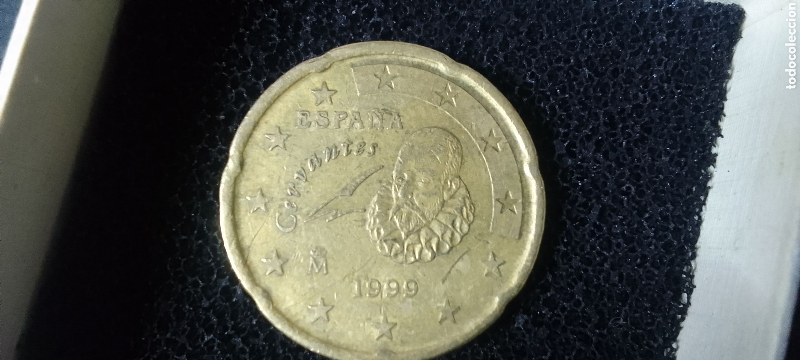 Euros: 20 centimos de euro del a&ntilde;o 1999.Espa&ntilde;a de miguel de.