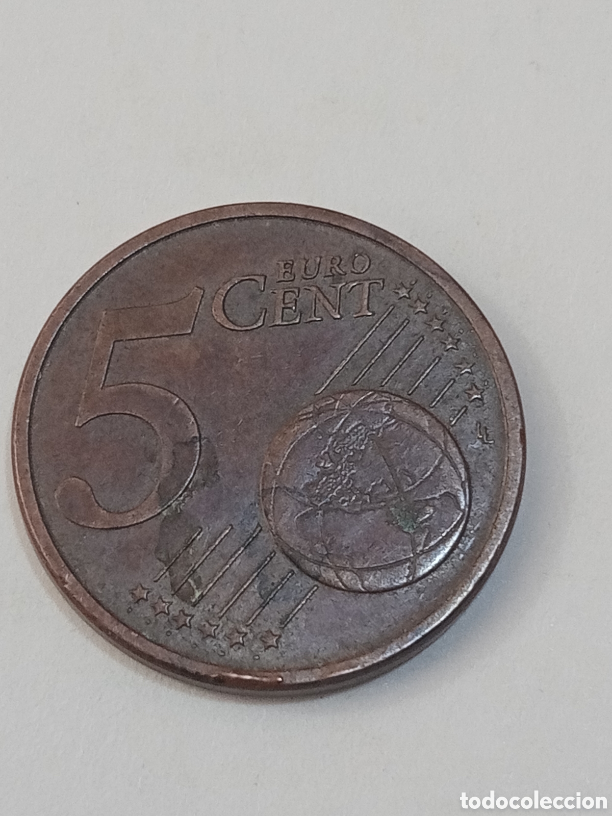 Euros: 5 c&eacute;ntimo 2002 Italia Rara - Foto 1