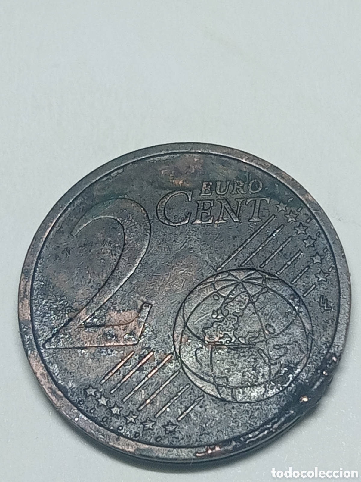 Euros: 2 c&eacute;ntimo 2004 D Alemania error - Foto 2