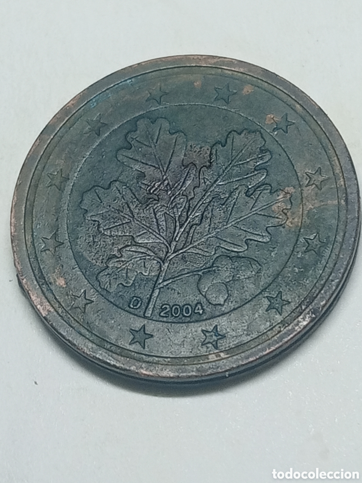 Euros: 2 c&eacute;ntimo 2004 D Alemania error - Foto 1
