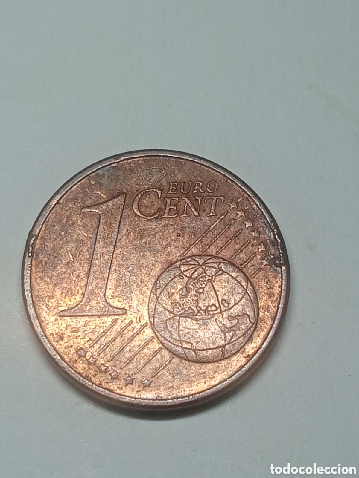 Euros: Rara 1centimo D 2002 error Alemania - Foto 2