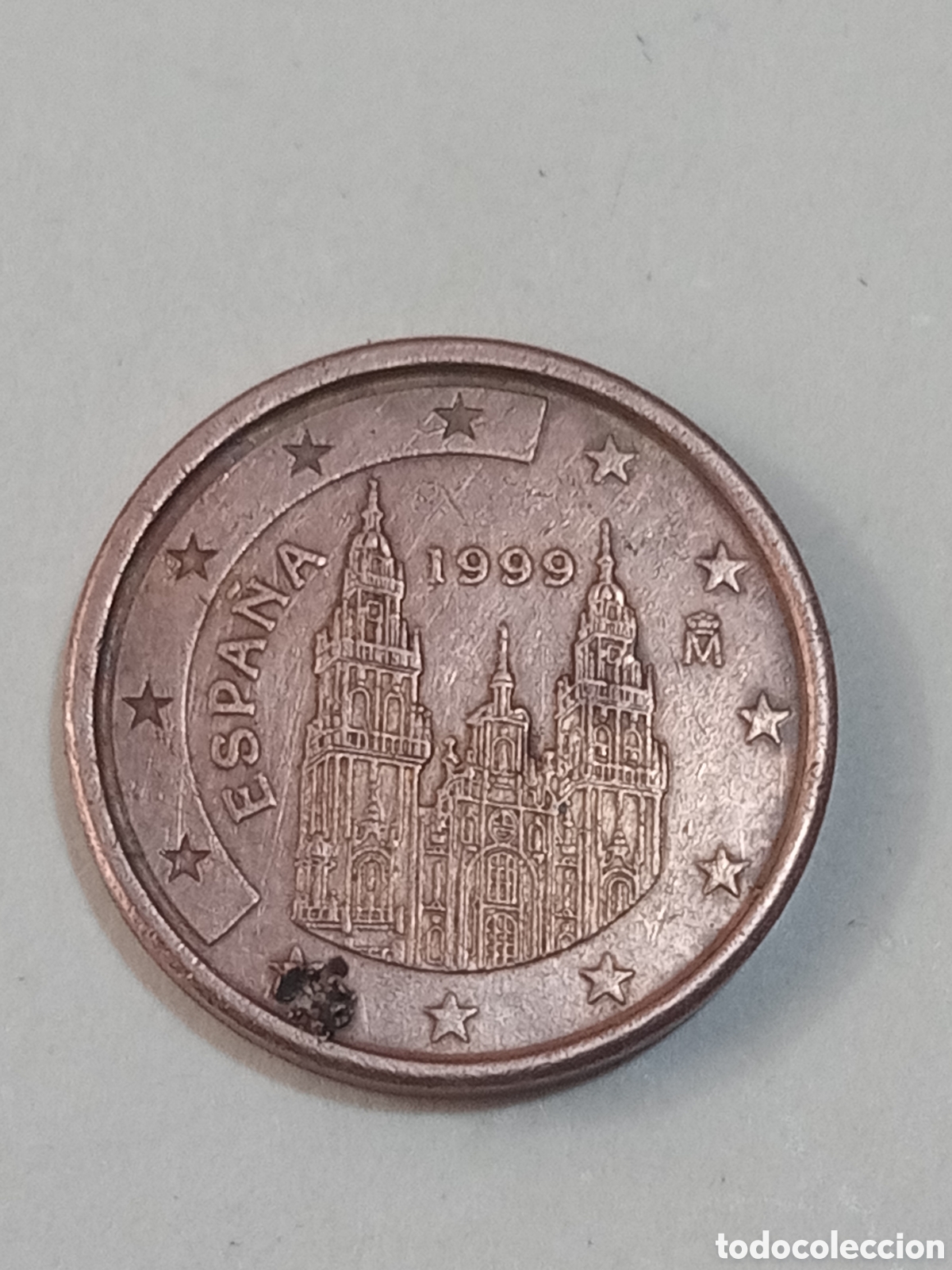 Euros: 1 c&eacute;ntimo 1999 error Espa&ntilde;a - Foto 3