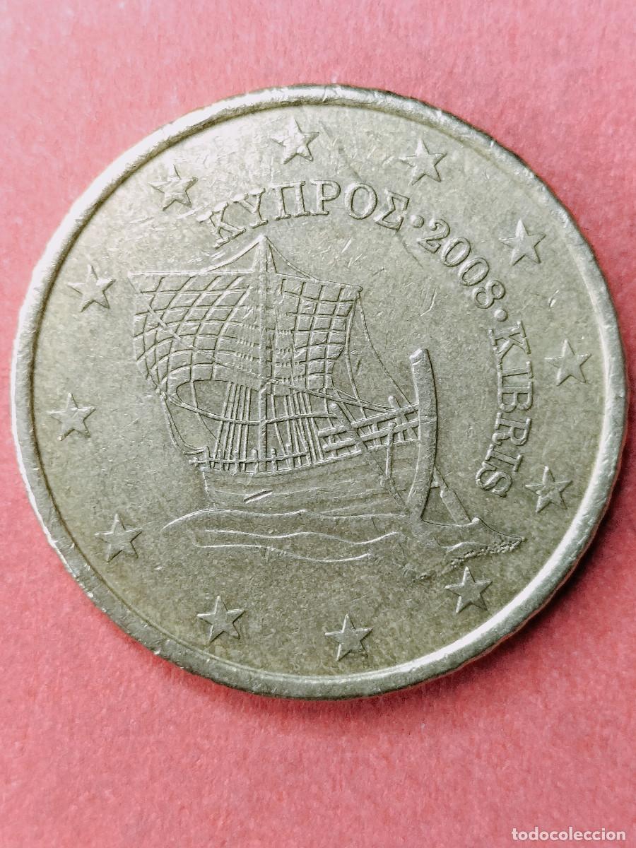 Euros: 10-03584-CHIPRE 50 cent &euro; - 2008 - Foto 1