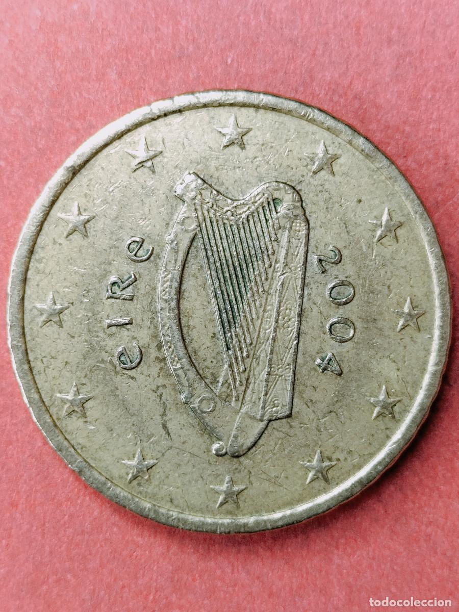 Euros: 10-03588-IRLANDA 50 cent &euro; - 2004 - Foto 1