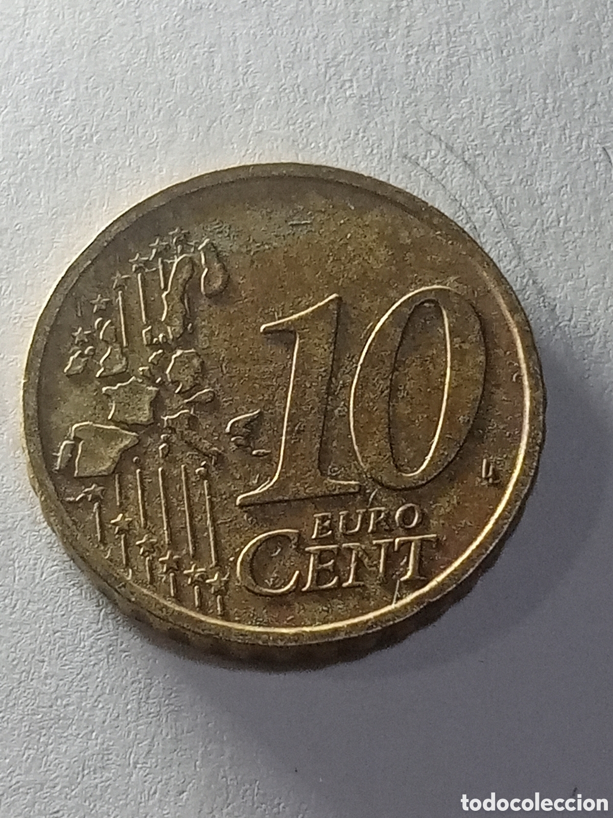 Euros: 10 c&eacute;ntimo 2002 Italia - Foto 2
