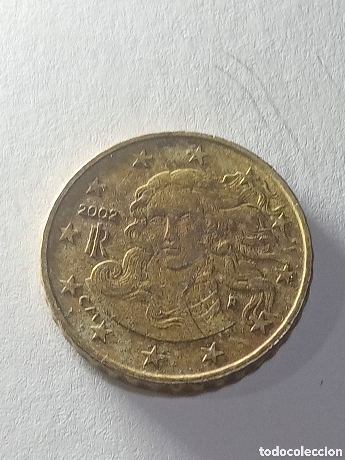 Euros: 10 c&eacute;ntimo 2002 Italia - Foto 3