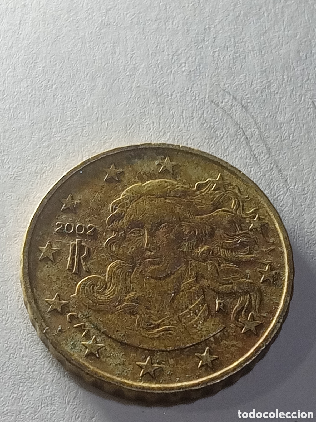 Euros: 10 c&eacute;ntimo 2002 Italia - Foto 1