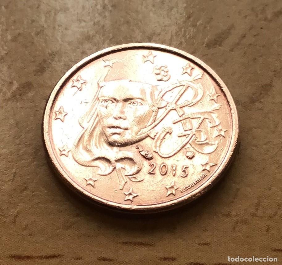 Euros: 1 c&eacute;ntimo de euro de Francia. A&ntilde;o 2015 - Foto 1