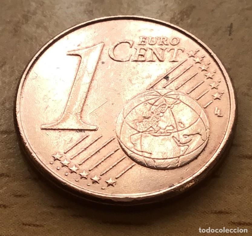 Euros: 1 c&eacute;ntimo de euro de Francia. A&ntilde;o 2015 - Foto 2