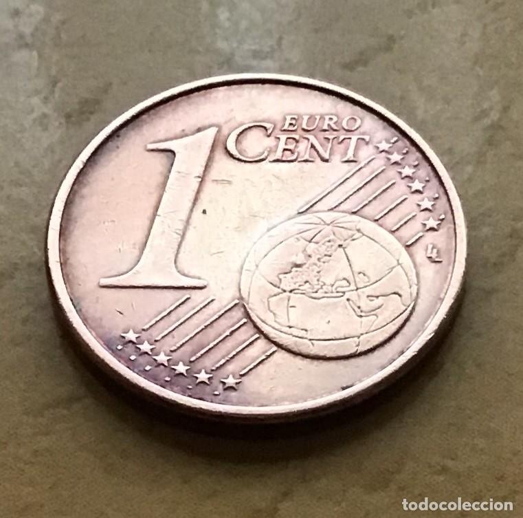 Euros: 1 c&eacute;ntimo de euro de Francia. A&ntilde;o 2018 - Foto 2