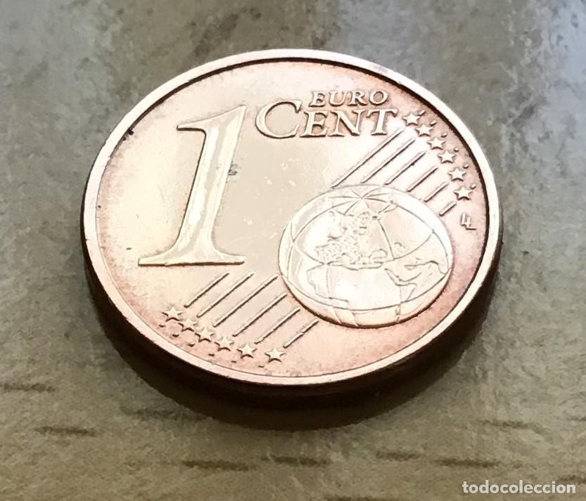 Euros: 1 c&eacute;ntimo de euro de Italia. A&ntilde;o 2002 - Foto 2