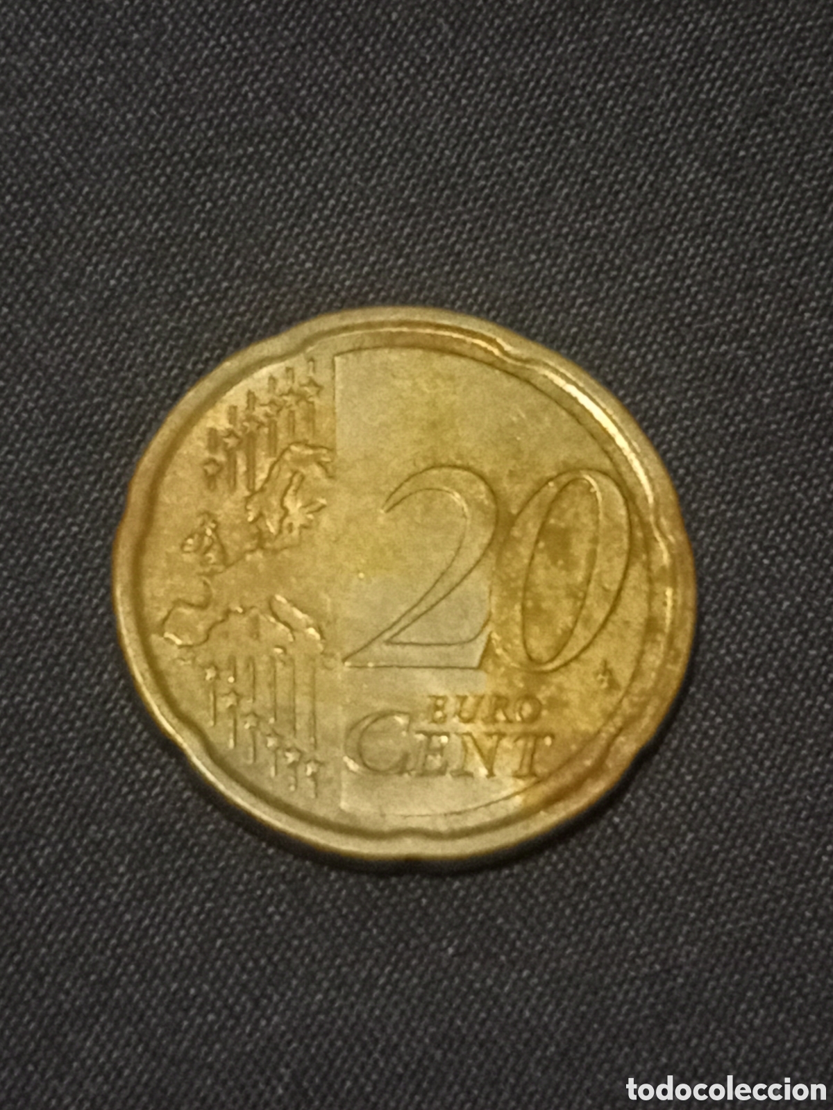 Euros: Rara 20 c&eacute;ntimo error 2018 Italia - Foto 2