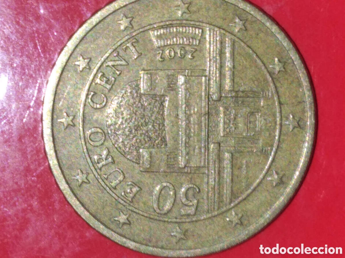 Euros: 50 centimos. 2002 - Foto 1
