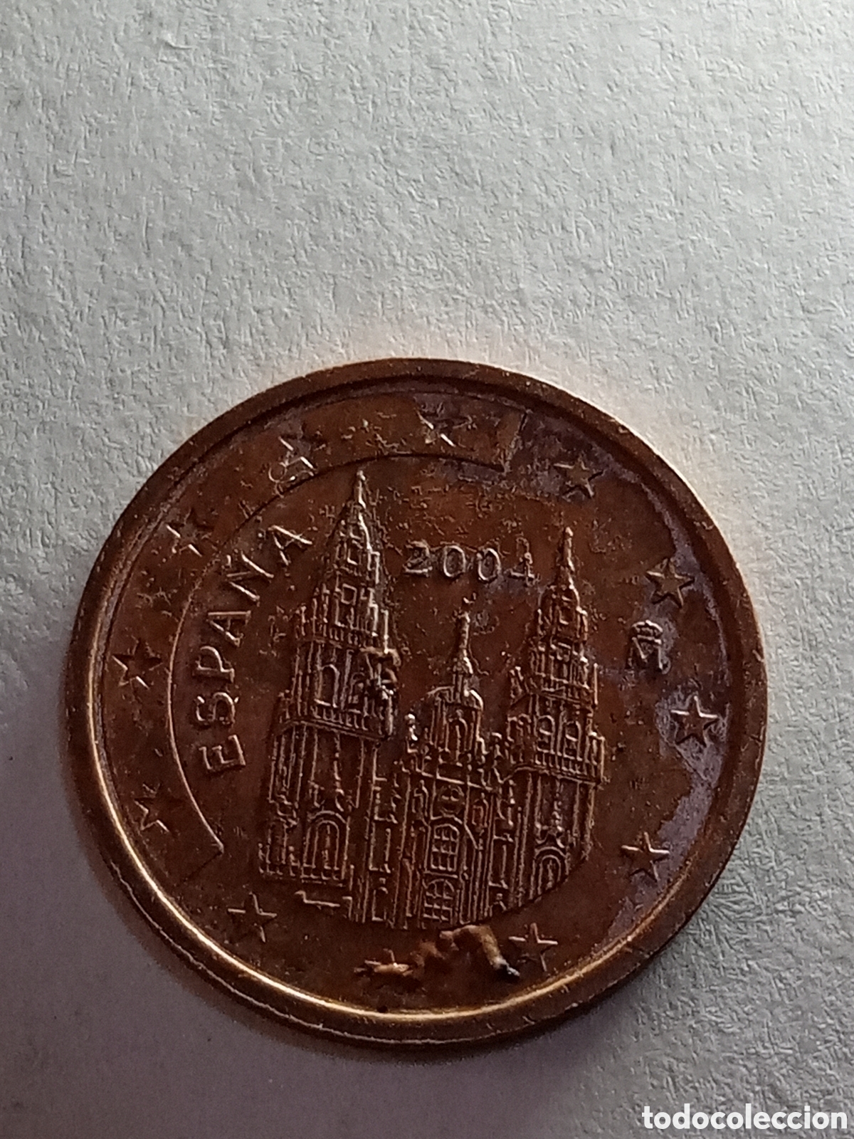 Euros: 2 c&eacute;ntimo error 2004 Espa&ntilde;a - Foto 2