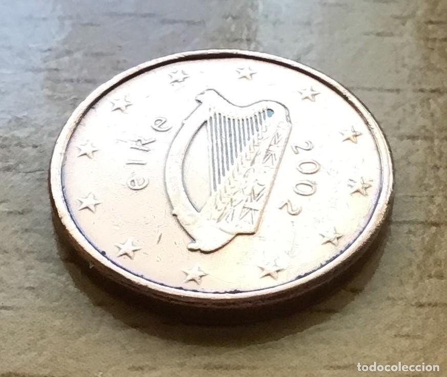 Euros: 1 c&eacute;ntimo de euro de Irlanda. A&ntilde;o 2002 - Foto 1