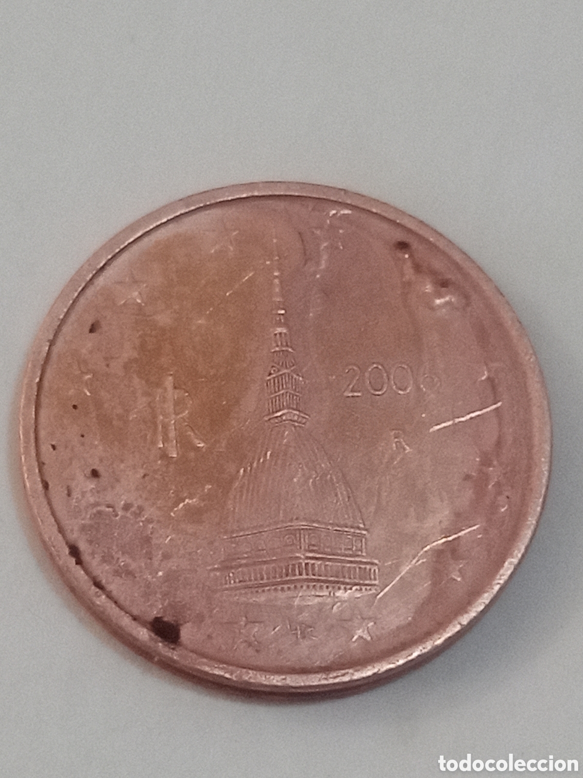 Euros: 2 c&eacute;ntimo 2006 error Italia - Foto 4