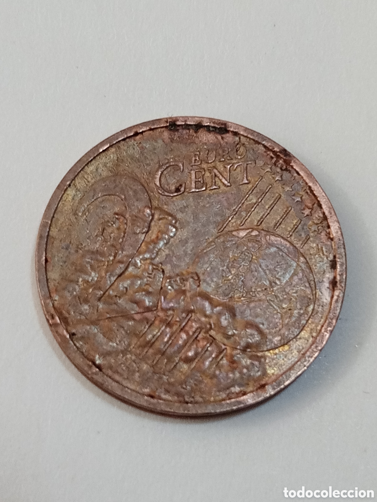 Euros: 2 euro cent error Francia 2006 - Foto 3