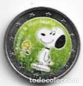 Euros: 2 EUROS. SNOOPY. A COLOR - Foto 1