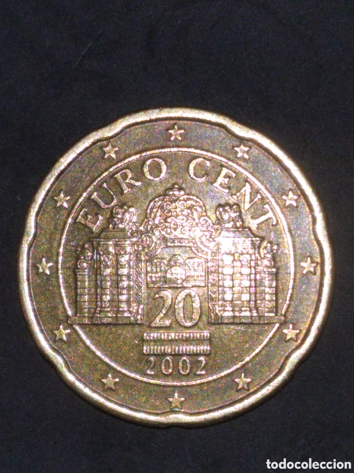 Euros: 20 c&eacute;ntimos 2002 - Foto 1