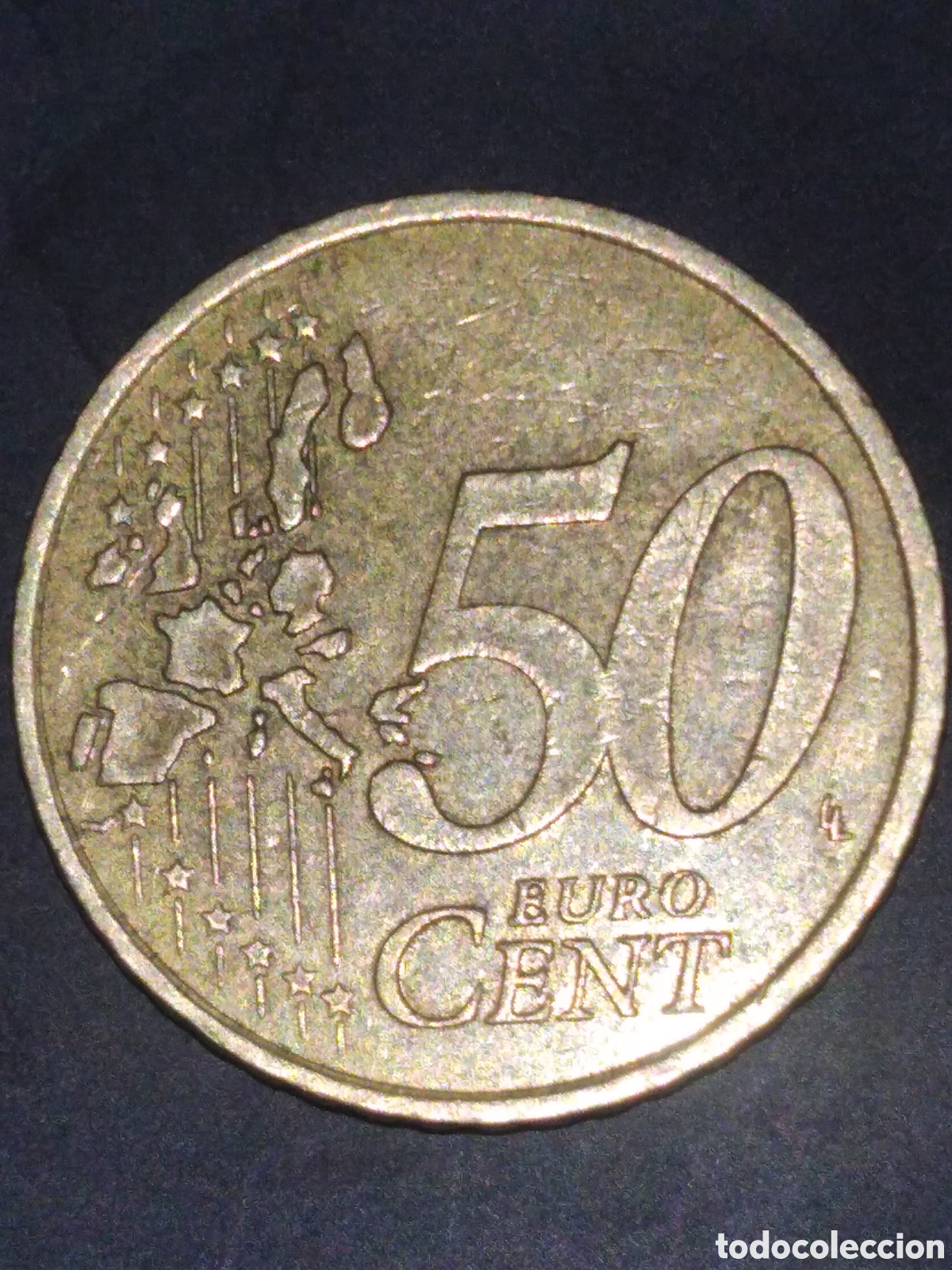 Euros: 50 c&eacute;ntimos. 2002 Grecia - Foto 2