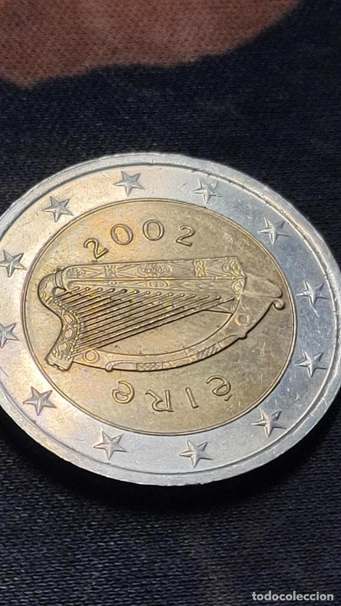 Euros: Moneda 2 euros a&ntilde;o 2002 EIRE - Foto 1
