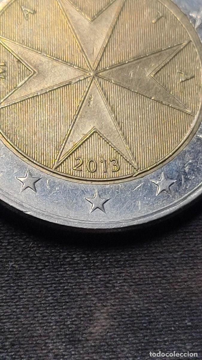 Euros: moneda 2 euros malta 2013 - Foto 2
