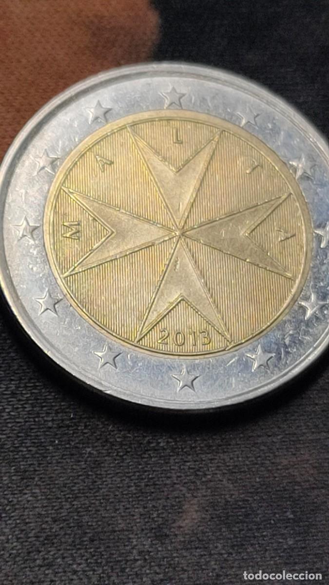 Euros: moneda 2 euros malta 2013 - Foto 3