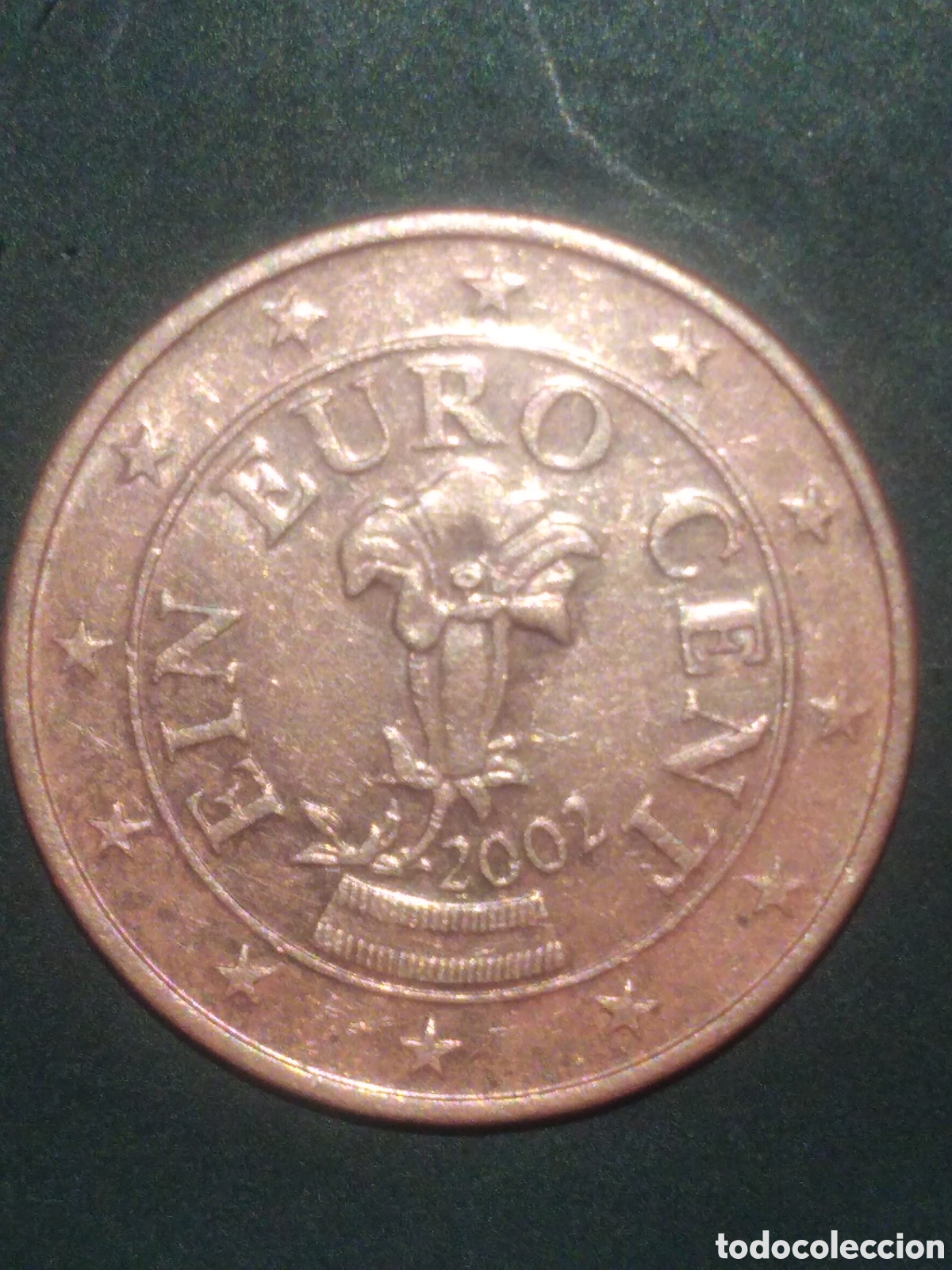 Euros: 1 c&eacute;ntimo Austria 2002 - Foto 1