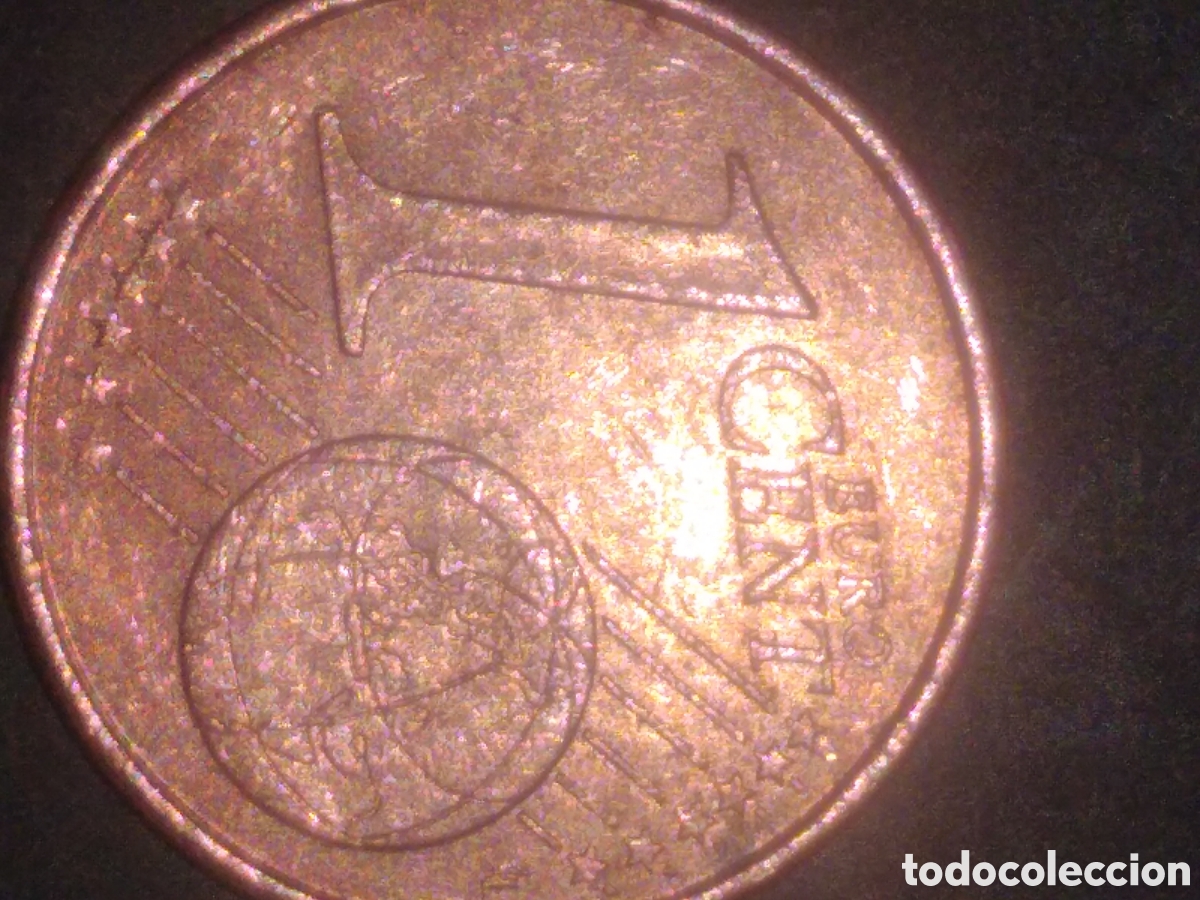 Euros: 1 c&eacute;ntimo Francia 2000 - Foto 2