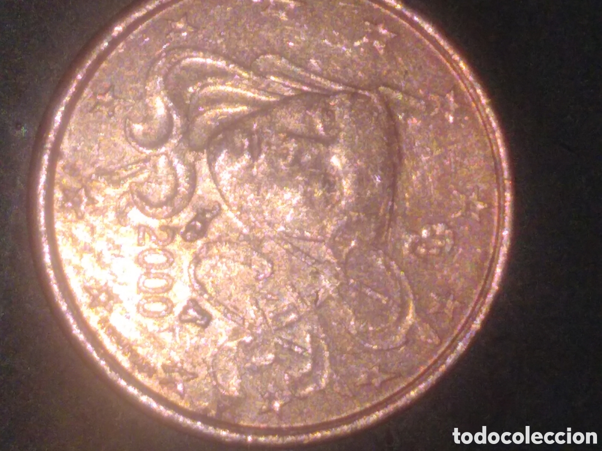 Euros: 1 c&eacute;ntimo Francia 2000 - Foto 1