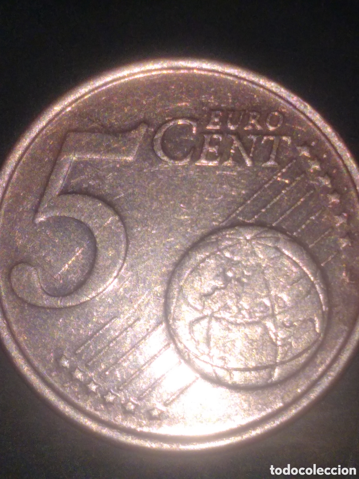 Euros: 5 c&eacute;ntimos B&eacute;lgica 1999 - Foto 2