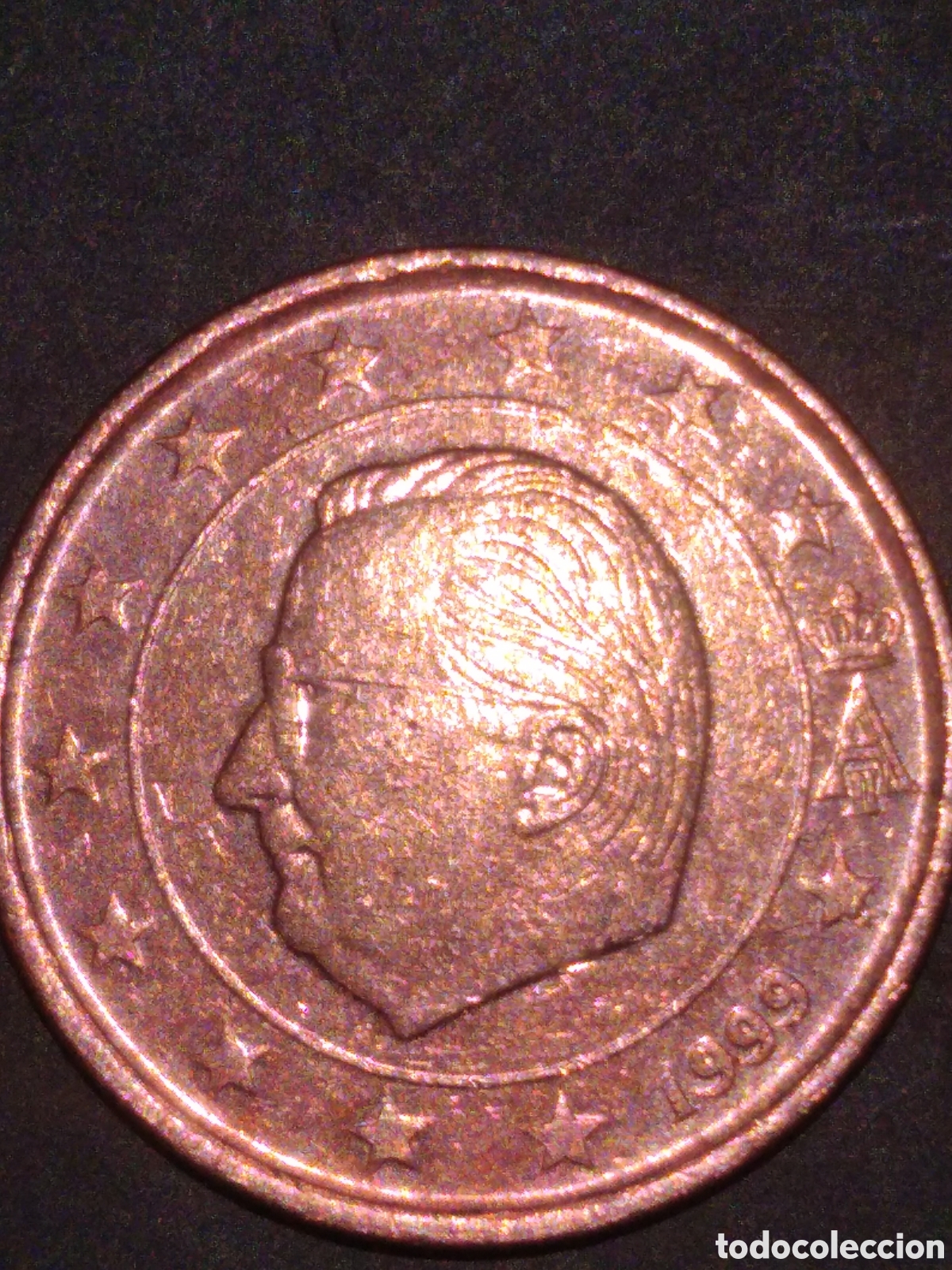 Euros: 1 c&eacute;ntimo 1999. Belgica - Foto 1