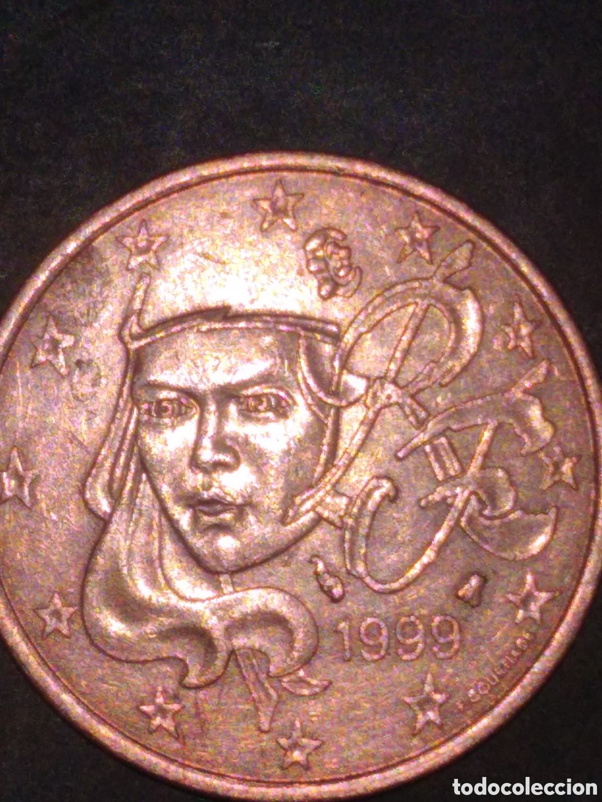 Euros: 5 c&eacute;ntimos 1999 Francia - Foto 1