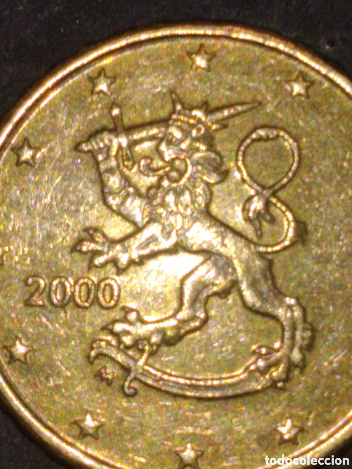 Euros: 10 c&eacute;ntimos 2000 finlandia - Foto 1
