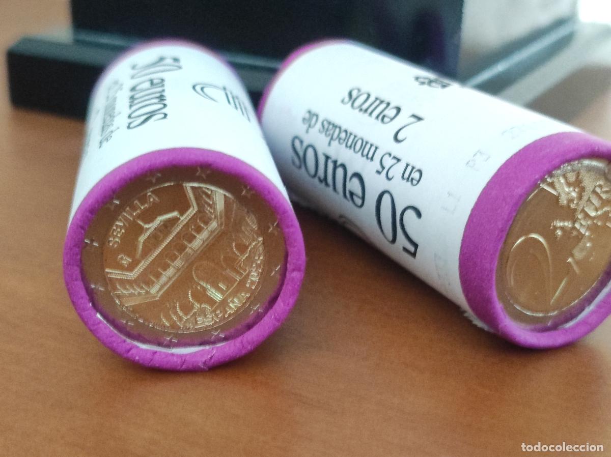 Euros: Moneda conmemorativa de 2 &euro; Espa&ntilde;a 2024, Sevilla, SC