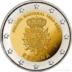 Euros: MONEDA 2 EUROS 2024 POLICIA NACIONAL SC 200 ANIVERSARIO 1824-2024. EURO €