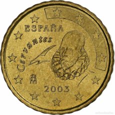 Euros: [#1250765] ESPAÑA, JUAN CARLOS I, 10 EURO CENT, 2003, MADRID, EBC+, LATÓN, KM:1043
