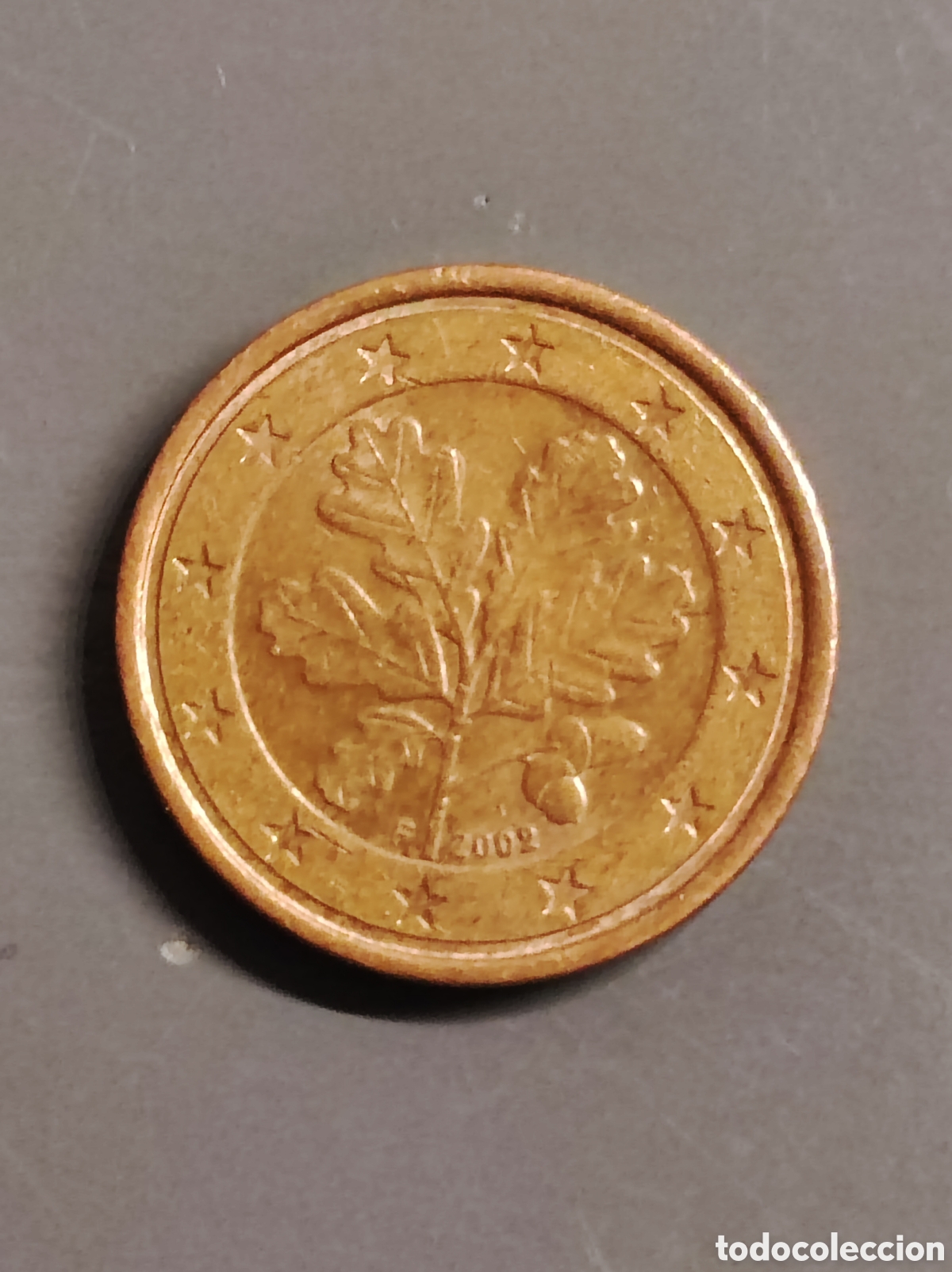 Euros: Moneda coleccionable 1 c&eacute;ntimo 2002 Alemania error acunaccion - Foto 6